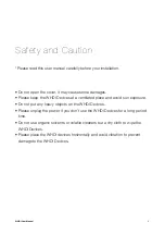 Preview for 6 page of BenQ WDAM2120 User Manual