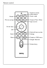 Предварительный просмотр 4 страницы BenQ X1300i Manual