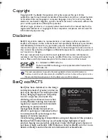 Preview for 2 page of BenQ X46-5000 Series User Manual
