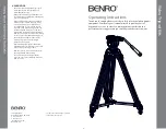 Предварительный просмотр 1 страницы BENRO AD71FK5 Operating Instructions