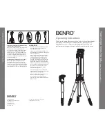 Preview for 1 page of BENRO Travel Angel Series Operating Instructions