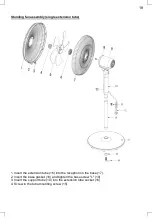 Предварительный просмотр 19 страницы BENRUBI Fan 3 in 1 IZ9007 Instruction Manual