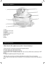 Предварительный просмотр 17 страницы BENRUBI IZZY Green Oven+ Instruction Manual