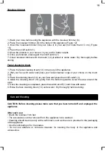 Предварительный просмотр 19 страницы BENRUBI IZZY RS-966 Instruction Manual