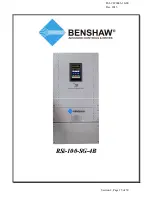 Preview for 27 page of BENSHAW RSi-030-SG-4B Service Manual