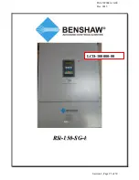 Preview for 37 page of BENSHAW RSi-030-SG-4B Service Manual