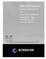 BENSHAW RSi H2P Series Instruction Manual preview