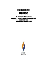 BENSON MH300 User Instructions preview