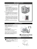 Preview for 16 page of BENSON RS UHA Assembly And Use Manual