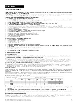 Preview for 5 page of Bentel Security BW-ODC Installation Instructions Manual