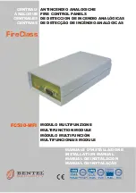 Preview for 1 page of Bentel Security FireClass FC500-MFI Installation Manual