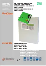 Bentel Security FireClass FC500PSTN Installation Manual preview