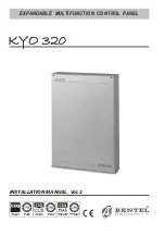 Preview for 1 page of Bentel Security KYO 320 Installation Manual