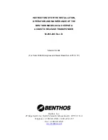 Preview for 3 page of Benthos 865-A Instructions For The Installation, Operation And Maintenance