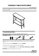 Bentley Designs 9129-18 Quick Start Manual предпросмотр