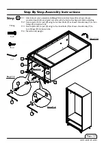 Preview for 13 page of Bentley Designs ATLANTA BR 480X 4007-82 Assembly Instructions Manual