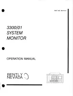 Preview for 2 page of Bently Nevada 3300/01 Series Operation Manual