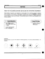 Preview for 3 page of Bently Nevada 3300/01 Series Operation Manual