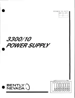 Preview for 2 page of Bently Nevada 3300/10 Manual