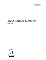 Preview for 2 page of Bently Nevada TK83 Balance Master 2 Manual