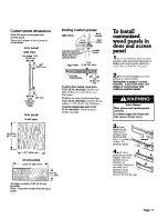 Preview for 11 page of Benton Harbor Direct wire Models Installation Instructions Manual