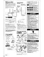 Preview for 2 page of Benton Harbor Microwave Oven Hood Combination Installation Instructions Manual