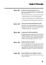 Preview for 41 page of bentrup TC 500 Series Operating Instructions Manual