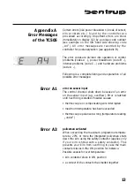 Preview for 13 page of bentrup TC 505 Operating Instructions Manual