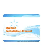 Benway BW08-B Installation Manual preview