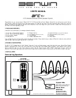 Benwin ARC 5.1 User Manual предпросмотр