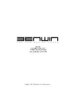 Предварительный просмотр 7 страницы Benwin ARC USB-P 2.0 User Manual