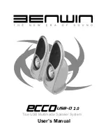 Benwin ECCO USB-D 2.0 User Manual preview