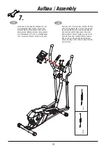 Предварительный просмотр 19 страницы Beny Sports V-fit CT200 Assembly & User Manual