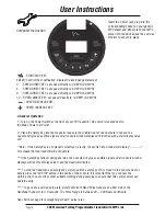 Preview for 18 page of Beny Sports V-fit CX9 Assembly & User Manual