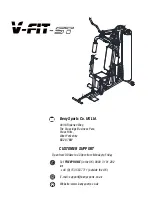 Предварительный просмотр 28 страницы Beny Sports V-fit-ST CUG-2 Manual