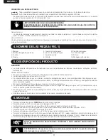 Preview for 8 page of benza BZ 170 Use And Maintenance Manual