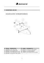 Предварительный просмотр 21 страницы benza CR 350 Use And Maintenance Manual