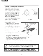 Preview for 28 page of benza H500 RTF Use And Maintenance Manual