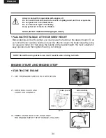 Preview for 38 page of benza H500 RTF Use And Maintenance Manual