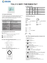 Предварительный просмотр 1 страницы Beok Controls TOL313WIFI Series Quick Start Manual