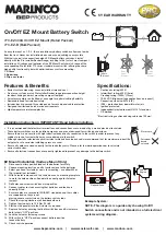 Preview for 1 page of BEP Marinco 770-EZ Quick Start Manual