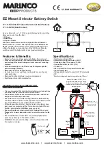 BEP MARINCO 771-S-EZ Quick Start Manual preview