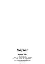 Preview for 24 page of Beper 90.041 Use Instructions