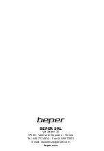 Preview for 32 page of Beper 90. 840 Use Instructions