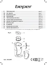 Предварительный просмотр 1 страницы Beper BG.200Y Manual