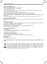 Preview for 9 page of Beper Mammut VE550 Use Instructions