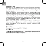 Preview for 12 page of Beper P102SBA007 Instructions Manual