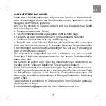 Preview for 25 page of Beper P102SBA007 Instructions Manual