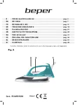 Предварительный просмотр 1 страницы Beper P204FER250 Use Instructions