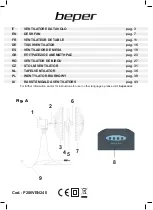 Preview for 1 page of Beper P206VEN240 Use Instructions